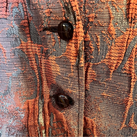 VINTAGE | TanJay abstract print boho style blazer jacket - Picture 7 of 9